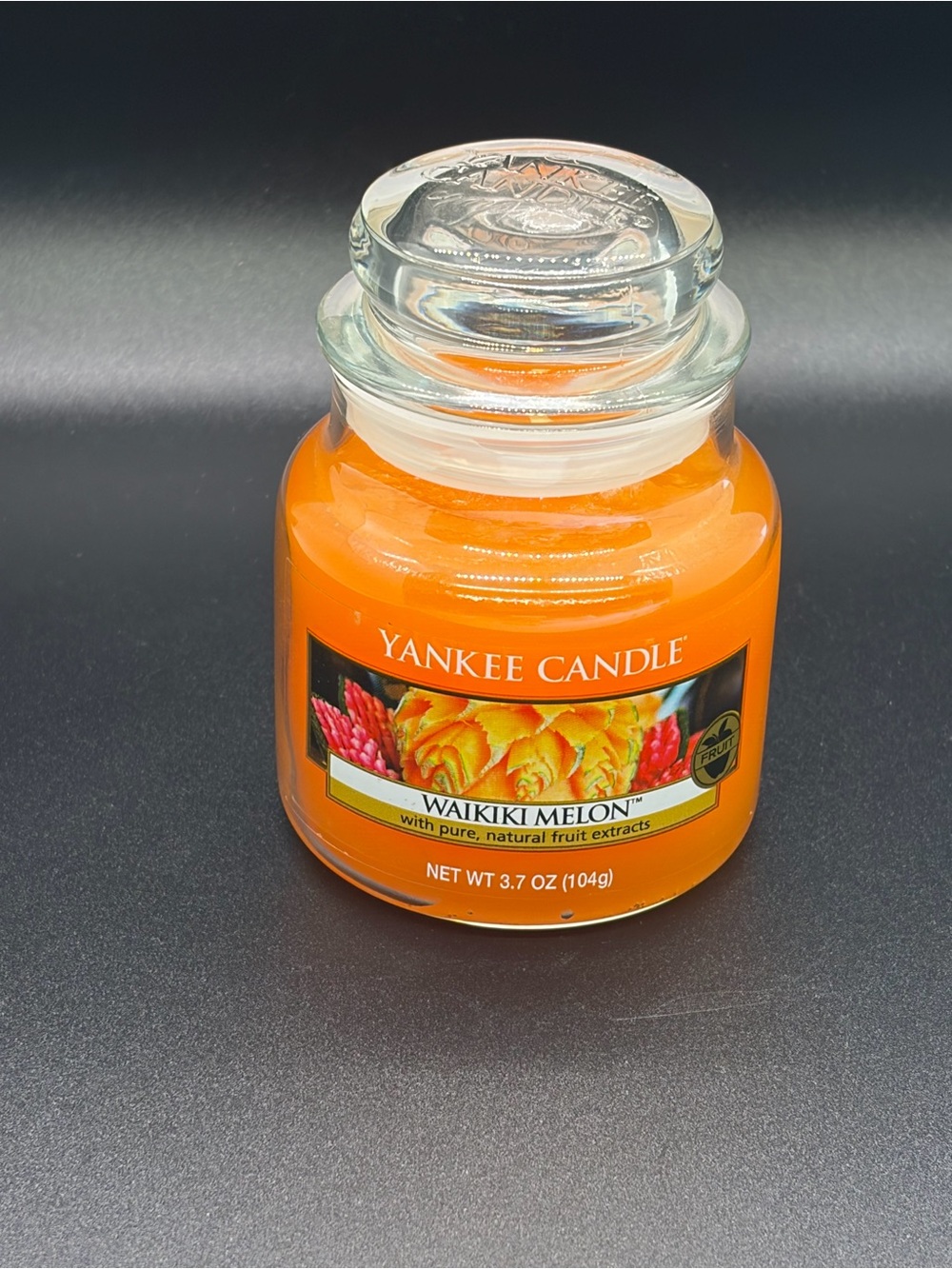 Yankee Candle Waikiki Melon 3.7 oz Small Jar Retired Rare Fruit Scent